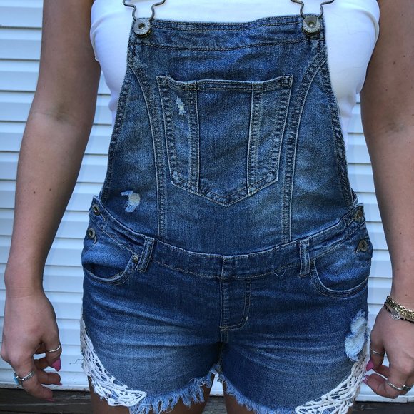 lace trim overalls from my closet - Picture 1 of 2